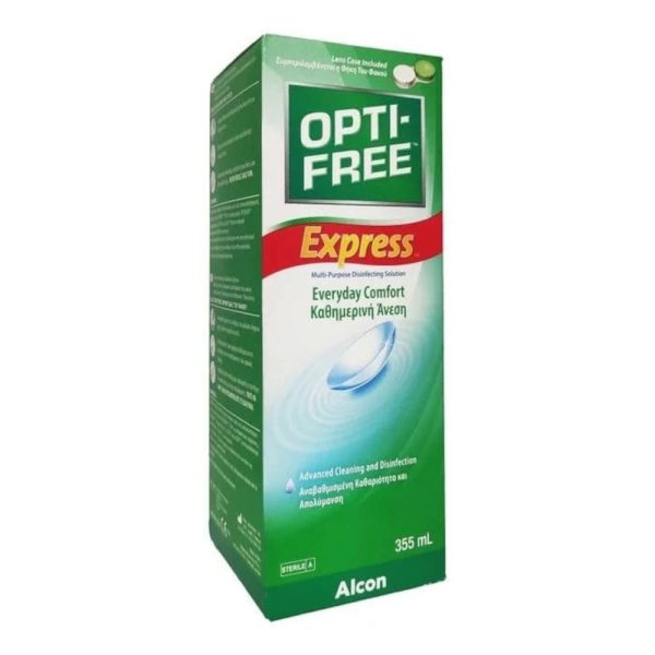Υγρό φακών επαφής Alcon Opti-Free Express 355 ml