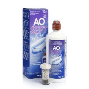 Alcon Aosept Plus 360ml Υγρό Φακών Επαφής για Βαθύ Καθαρισμό